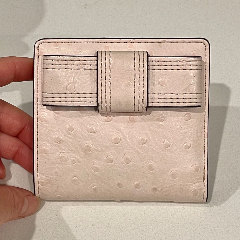 Kate Spade Pink Wallet with Bow Detail